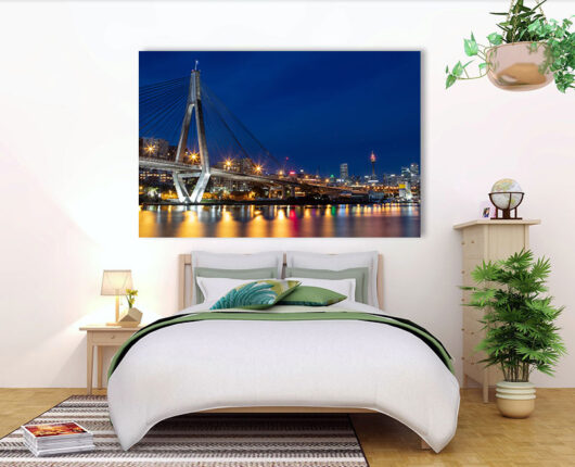 Fotoleinwand - Anzac Bridge Australien