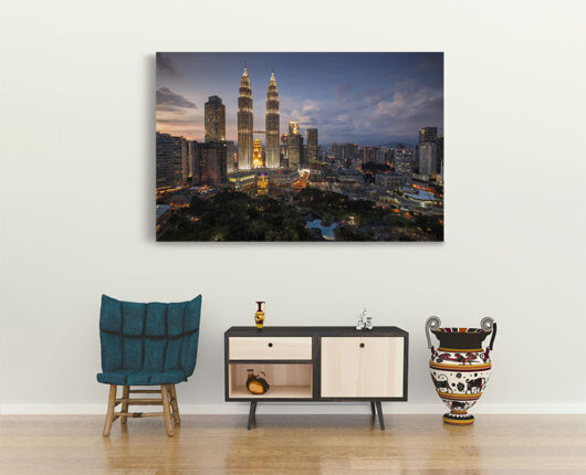 Fotoleinwand - Kuala Lumpur Petronas Towers