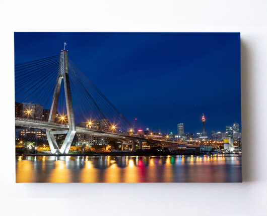 Fotoleinwand - Anzac Bridge Australien commendo360.de