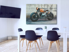 Fotoleinwand - BMW - Motorbike