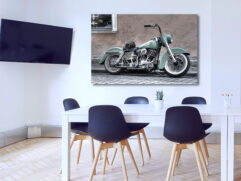 Fotoleinwand - harley davidson Motorbike