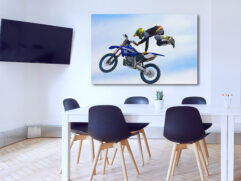 Fotoleinwand - Freestyle Motocross