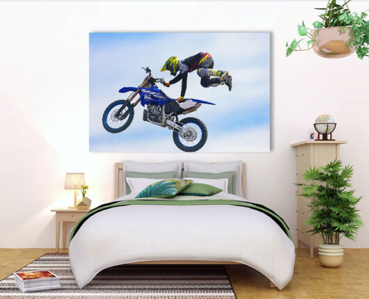 Fotoleinwand - Freestyle Motocross commendo360.de